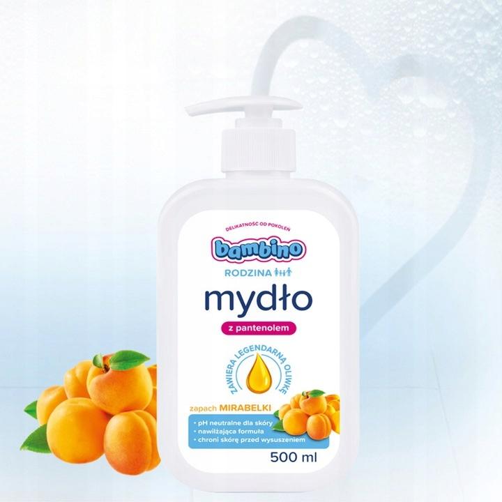 BAMBINO RODZINA zestaw Szampon Mydło Żel - obrazek 4