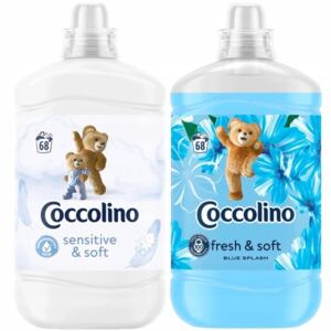 Zestaw Coccolino Creations Sensitive & Blue Splash 1,7l x2 MIX 3,4l