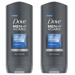Dove Zestaw Cool Fresh Men Żel Pod Prysznic kąpieli dla mężczyzn 400ml x2