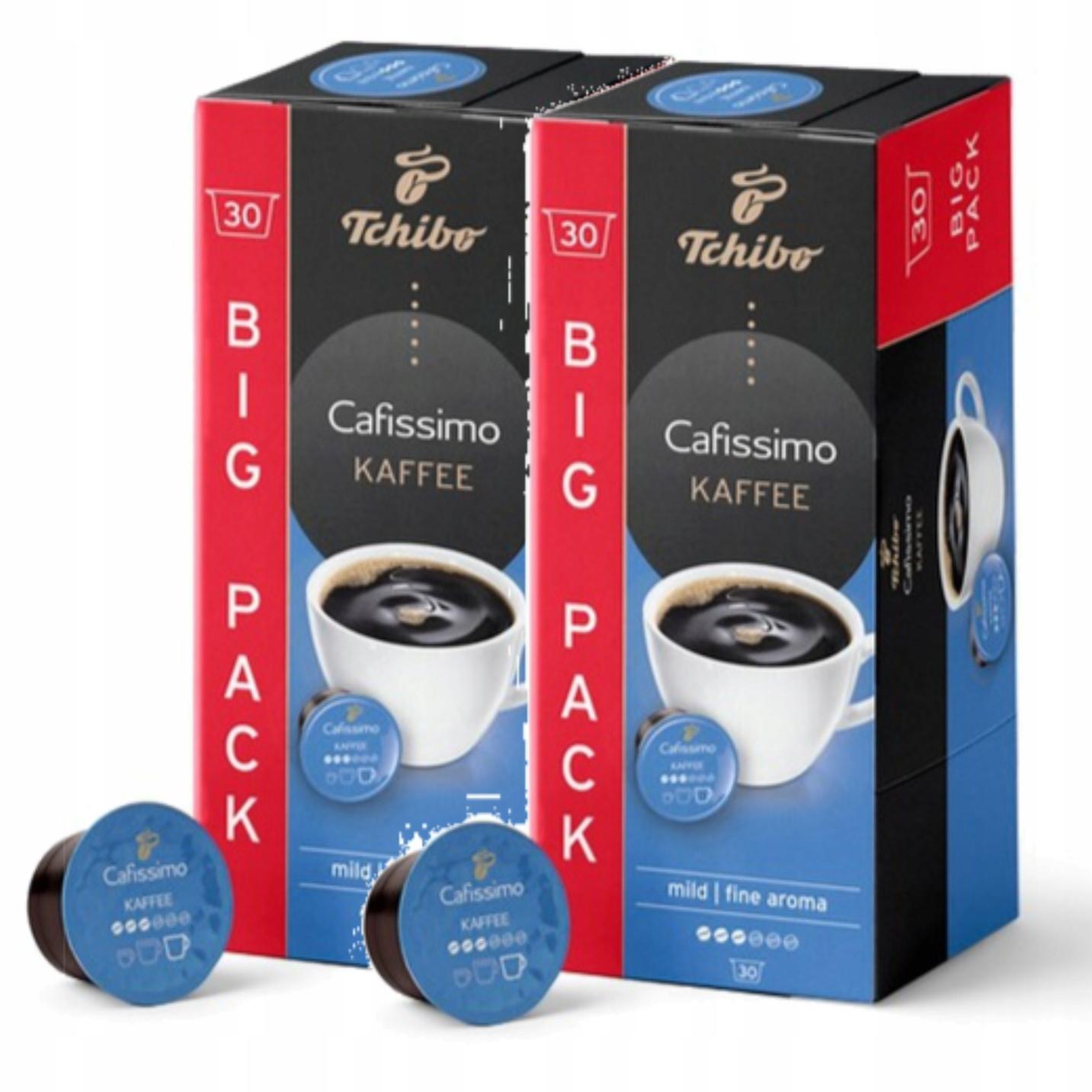 Tchibo Cafissimo Fine Aroma Kawa Arabika 30x2 Kapsułek Zestaw