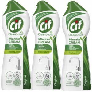 Cif Mleczko do Czyszczenia Zabrudzonych Powierzchni Original 250 ml 3 szt.