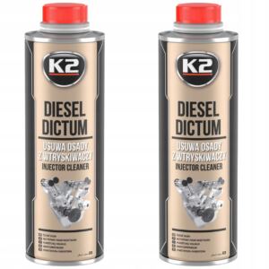 K2 DIESEL DICTUM 0,5L czyści wtryski Diesel x 2