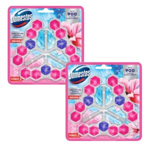 DOMESTOS KOSTKA TOALETOWA ZAWIESZKA DO WC POWER 5 P5 MAGNOLIA 6x50g