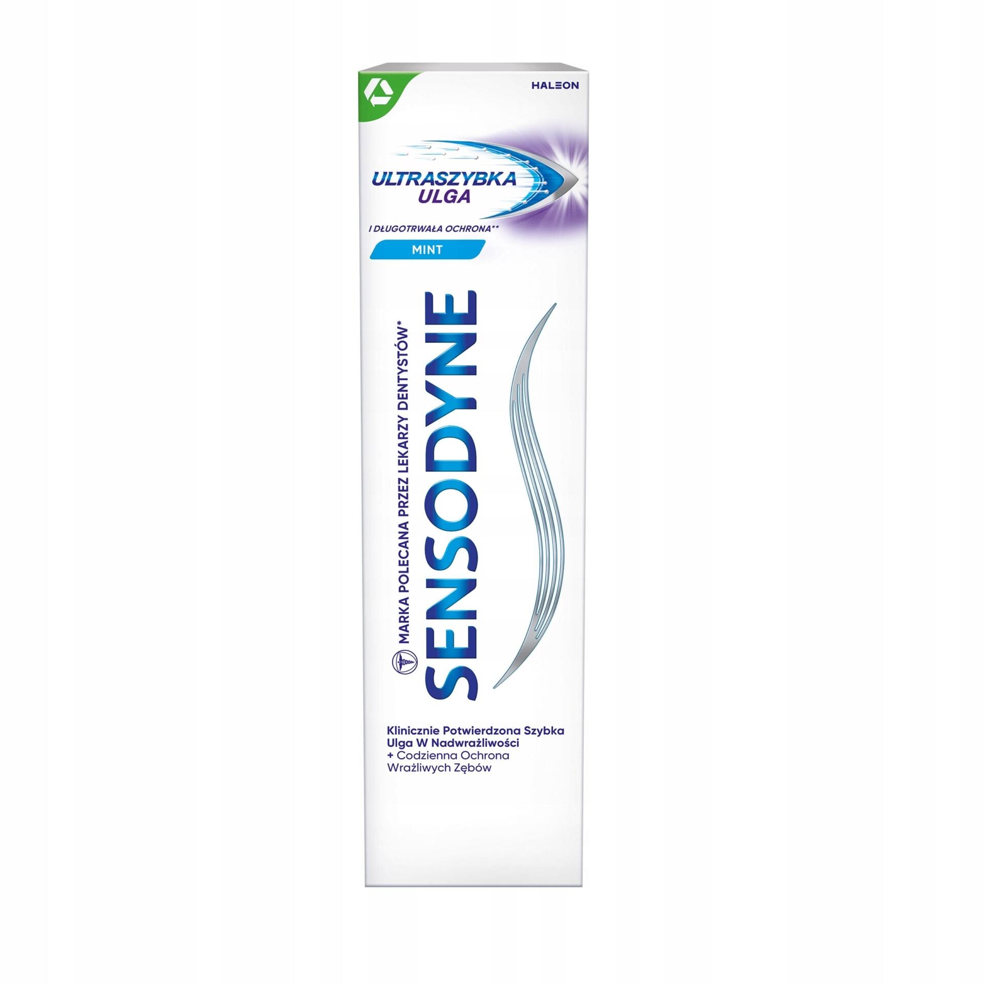 SENSODYNE ZESTAW ULTRASZYBKA ULGA PASTA DO ZĘBÓW NADWRAŻLIWYCH 3X 75ML - obrazek 3