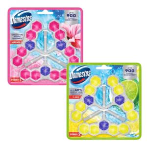 DOMESTOS KOSTKA TOALETOWA ZAWIESZKA DO WC POWER 5 P5 MIX 6x50g