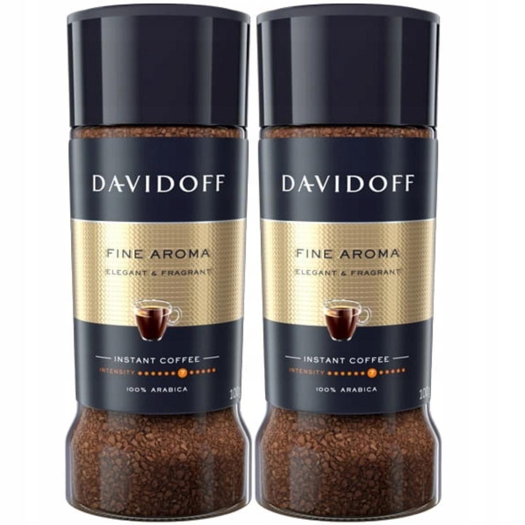 Davidoff Fine Aroma Kawa Rozpuszczalna 100g x2 Arabika