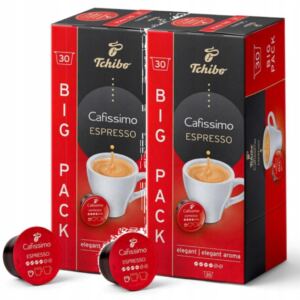 Tchibo Cafissimo Espresso Elegant Aroma Kawa Arabika 30x2 Kapsułek Zestaw