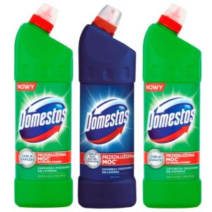 Domestos Zestaw Płyn do WC Toalety Pine Fresh 2L + Original 1L