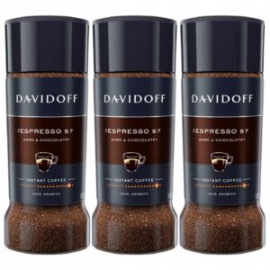 Davidoff Espresso 57 Kawa Rozpuszczalna 100g x3 Arabika