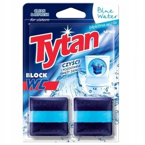 TYTAN Zestaw Kostek Toaletowych do WC do Toalety 8x40g & Blue Water 2x50g - obrazek 6