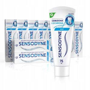 Sensodyne Zestaw Pasty do z臋b贸w Odbudowa i Ochrona 10x 75 ml