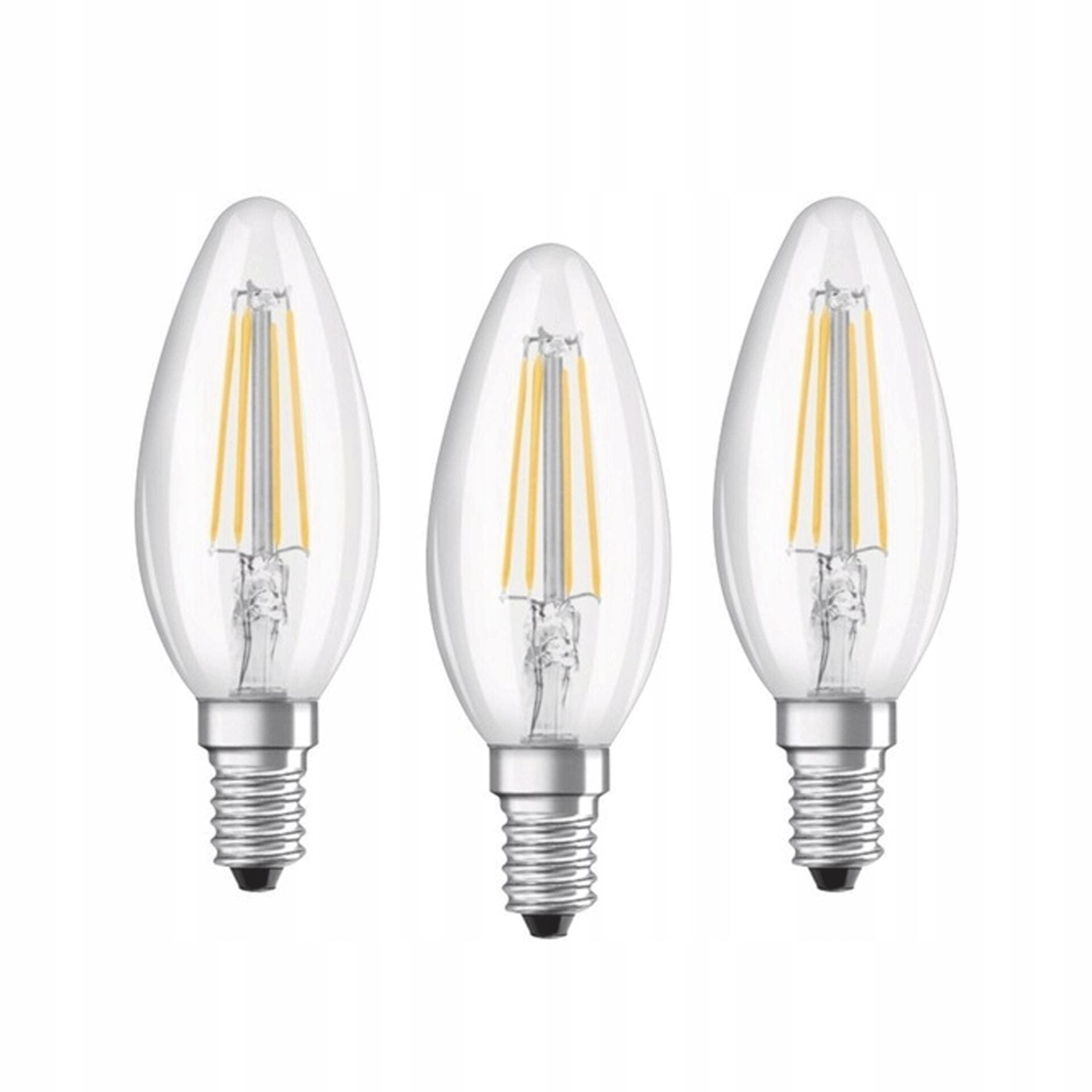Żarówki Osram Ledvance 4W=40W 4000K LED B40 E14 x3 - obrazek 2