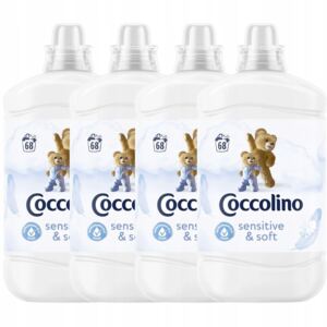 Coccolino Creations Sensitive & Soft Płyn do Płukania Tkanin 1,7L 68prań x4