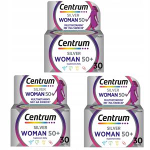 Multiwitamina Centrum Woman witaminy minerały Suplement diety 90 tabletek