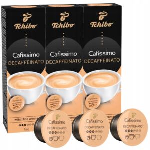 Tchibo Cafissimo Decaffeinated Kawa bezkofeinowa 10x3 kapsułek Zestaw