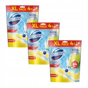DOMESTOS KOSTKA TOALETOWA ZAWIESZKA DO WC POWER P5 MIX 12x50g
