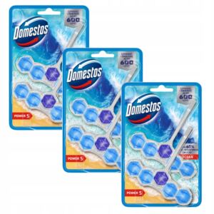 DOMESTOS KOSTKA TOALETOWA ZAWIESZKA DO WC POWER 5 P5 OCEAN 6x50g