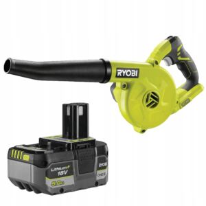 RYOBI MAŁA AKUMULATOROWA DMUCHAWA WARSZTATOWA KOMPAKTOWA + AKUMULATOR 5Ah