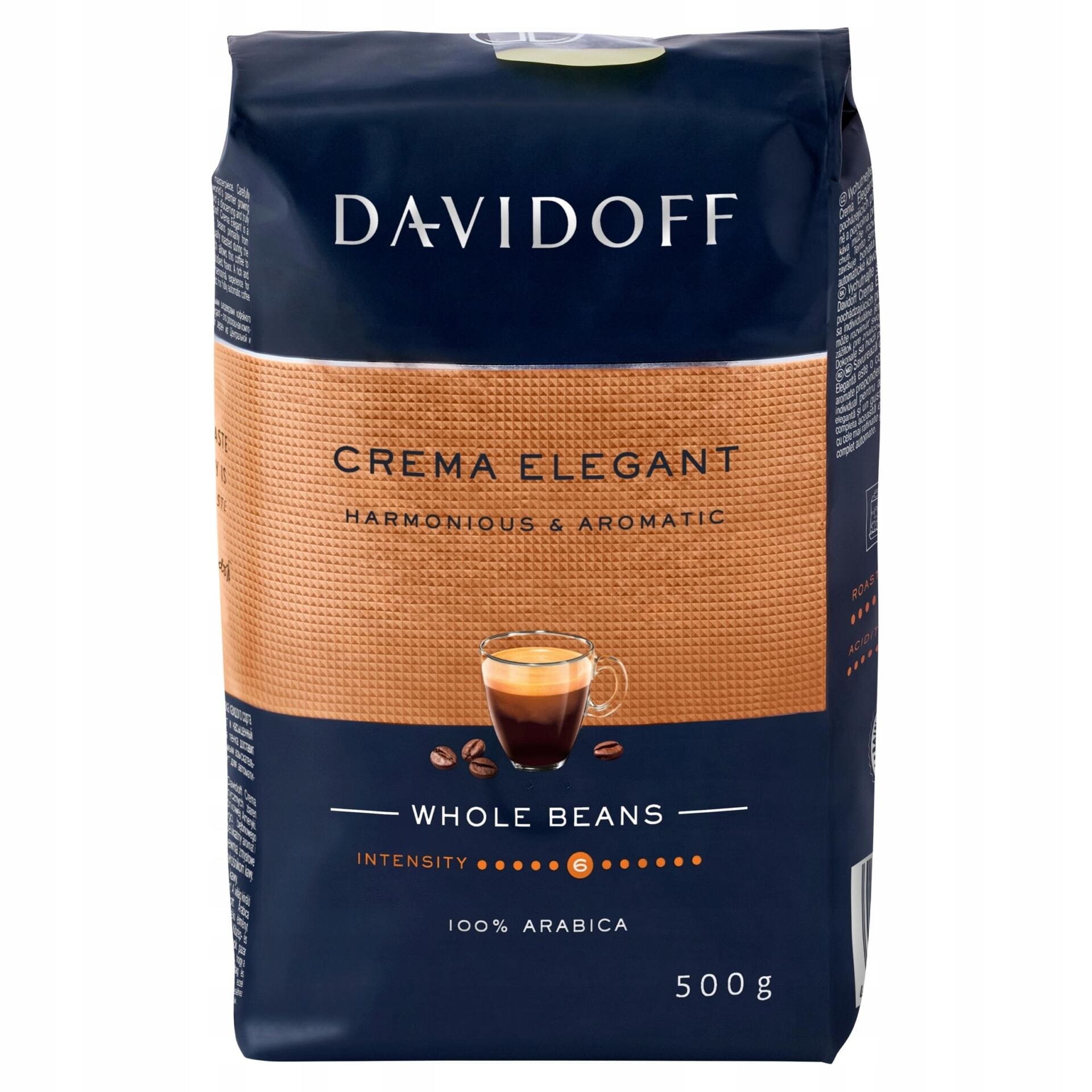 Davidoff Cafe Crema Elegant Kawa Ziarnista 500 g x3 - obrazek 12
