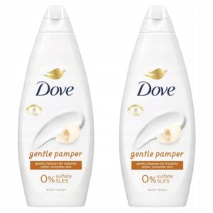 DOVE ESSENTIAL ŻEL POD PRYSZNIC DLA KOBIET GENTLE PAMPER 720 ML x2