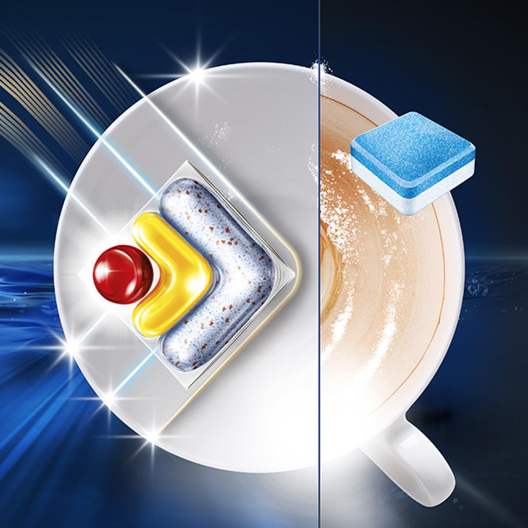 Finish Zestaw Ultimate Plus All-in-1 Kapsułki do Zmywarki Lemon 90 Sztuk - obrazek 7