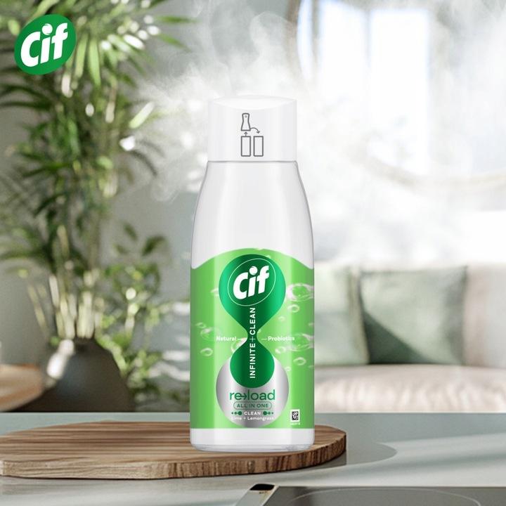 CIF Infinite Refill Wkład UZUPEŁNIAJĄCY czyszczenia Limonka i Cytryna 590ml - obrazek 3