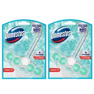 Domestos Power 5 Chlorine 2x50g Kostka do Toalety Czyszczenie WC