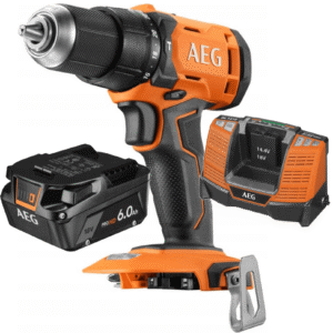 AEG Wiertarko-Wkrętarka Udarowa 60Nm 18V+Ładowarka BL1418+ Akumulator 6.0Ah