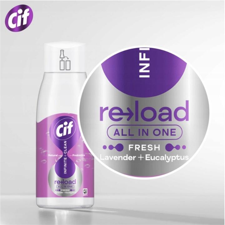 Cif Infinite Clean Sensitive Lotus +Mineral Salt Spray 280ml+3x Wkład 590ml - obrazek 13