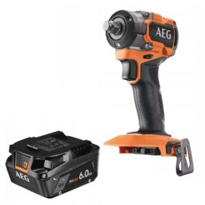 AEG AEG KLUCZ UDAROWY 18V SUBKOMPAKTOWY +AKUMULATOR LITOWO-JONOWY 6.0Ah18V