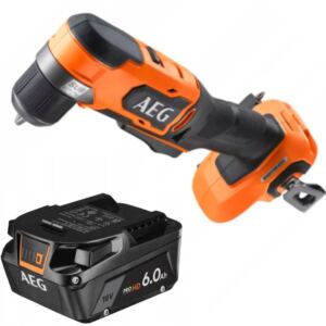 AEG Wiertarka Kątowa18V Subkompaktowa +Akumulator AEG 6.0Ah 18V