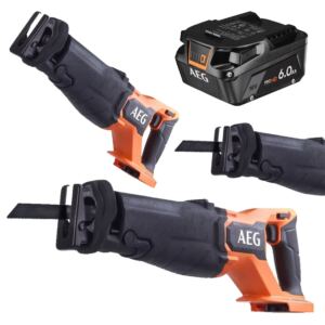 AEG PIŁA SZABLASTA BEZSZCZOTKOWA 18V + Akumulator Litowo-Jonowy 6.0Ah 18V