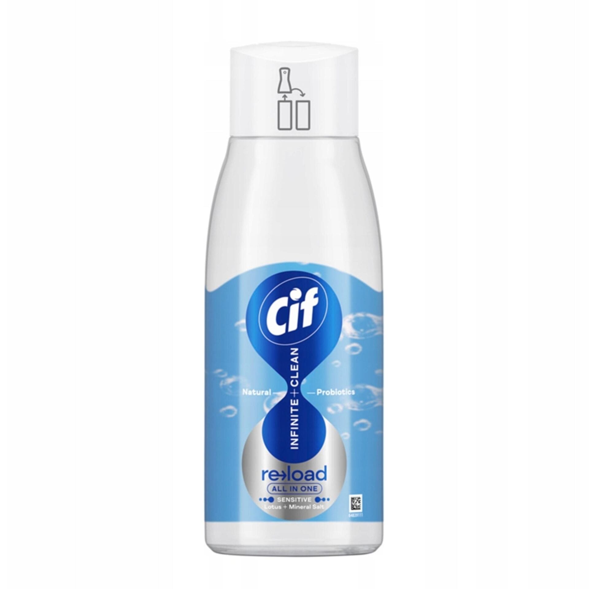 Cif Infinite Clean Sensitive Lotus +Mineral Salt Spray 280ml+3x Wkład 590ml - obrazek 8