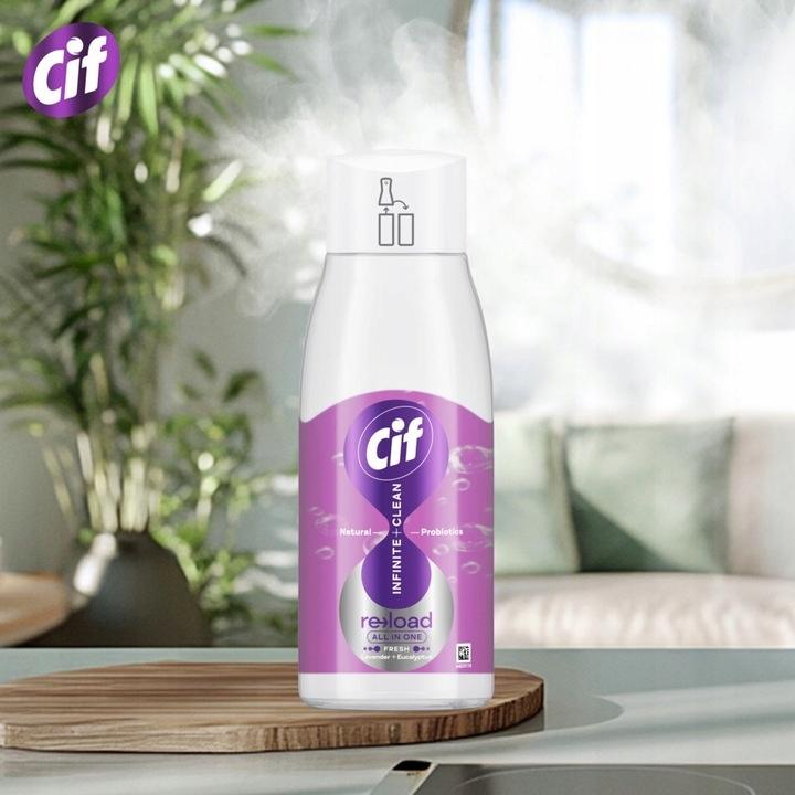 Cif Infinite Clean Sensitive Lotus +Mineral Salt Spray 280ml+3x Wkład 590ml - obrazek 12