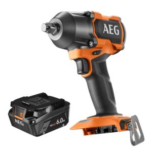 AEG KLUCZ UDAROWY 785Nm 18 V + AKUMULATOR LITOWO-JONOWY AEG 6.0 Ah 18V