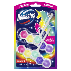 Domestos Power 5 Kostka Toaletowa do WC Unicorn Edition 2 x 50g