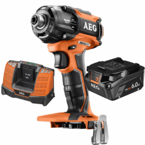 AEG Zakrętarka Udarowa 18V + Ładowarka BL1418 + Akumulator 6.0Ah