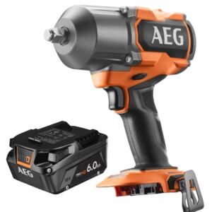 AEG KLUCZ UDAROWY BEZSZCZOTKOWY 18V+AKUMULATOR LITOWO-JONOWY AEG 6.0 Ah 18V