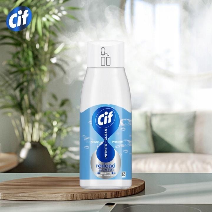 Cif Infinite Clean Sensitive Lotus +Mineral Salt Spray 280ml+3x Wkład 590ml - obrazek 9