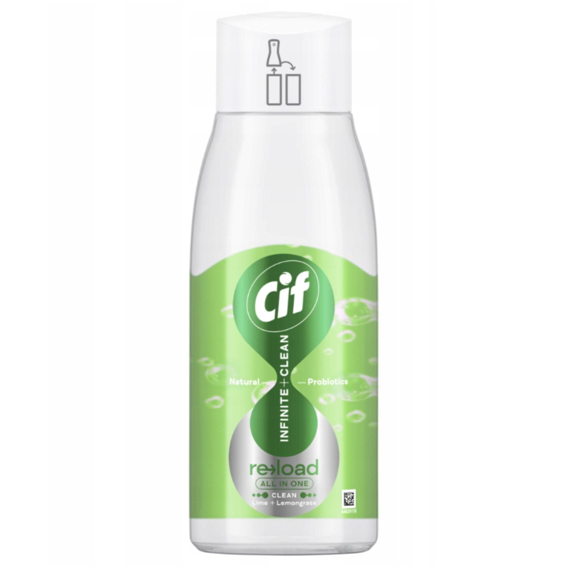 Cif Infinite Clean Sensitive Lotus +Mineral Salt Spray 280ml+3x Wkład 590ml - obrazek 5