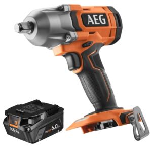 AEG Klucz Udarowy Akumulatorowy 18V 410Nm+Akumulator Litowo-Jonowy 6.0Ah18V