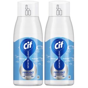 CIF Infinite Refill Wk艂ad uzupe艂niaj膮cy do czyszczenia S贸l Morska 2x590ml