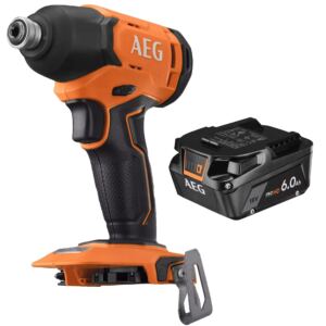 AEG Klucz Udarowy 18V 210Nm BSS18C2-0+Akumulator Litowo-Jonowy 6.0Ah 18V