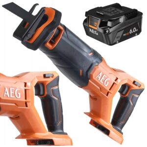 AEG Piła Szablasta 18V BUS18C2-0 + Akumulator Litowo-Jonowy 6.0Ah 18V