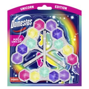 DOMESTOS KOSTKA UNICORN 3x50G kostka do WC toaletowa