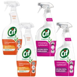 Zestaw Cif Power&Shine Kuchnia Wybielanie MIX