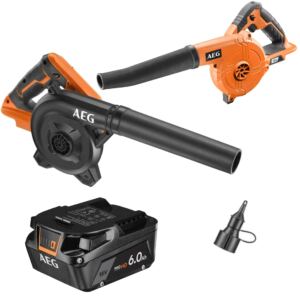 AEG Dmuchawa Akumulatorowa Kompaktowa + Akumulator Litowo-Jonowy 6.0Ah 18V