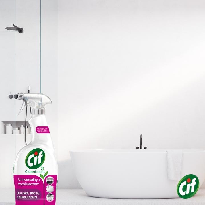 Cif Power Shine Wybielanie i Higiena Spray 750ml x3 - obrazek 5