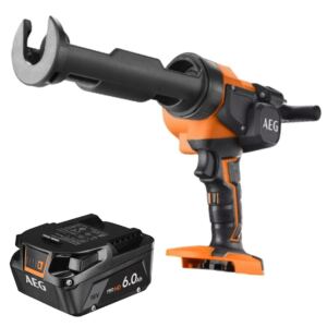 AEG PISTOLET WYCISKACZ DO SILIKONU 18V +AKUMULATOR LITOWO-JONOWY 6.0 Ah 18V