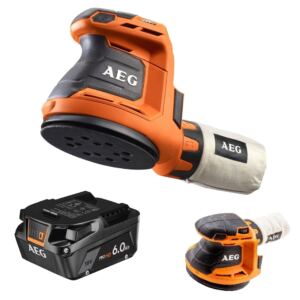 AEG Subkompaktowa Szlifierka 18V+Akumulator Litowo-Jonowy 6.0Ah 18V
